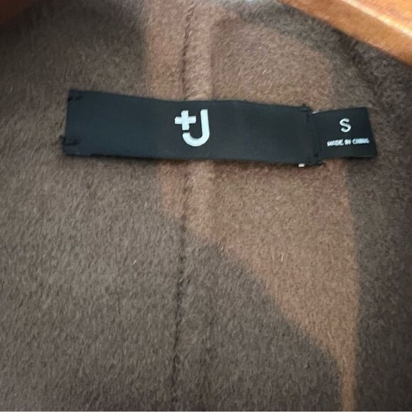 Uniqlo + J Jil Sanders Cashmere Wool Blend Collarless Coat- Excellent Condition - Picture 7 of 7